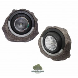 Smart Solar Super Bright Solar Powered Jumbo Rock Light