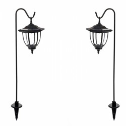 2 Pack Powered Shepherds Crook Coach Lanterns