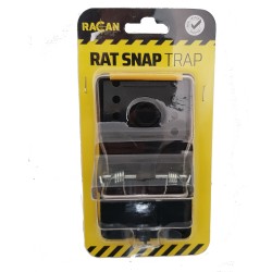 Racan Rat Snap Trap - Powerful Professional Plastic Trap - Fast Control of Rats