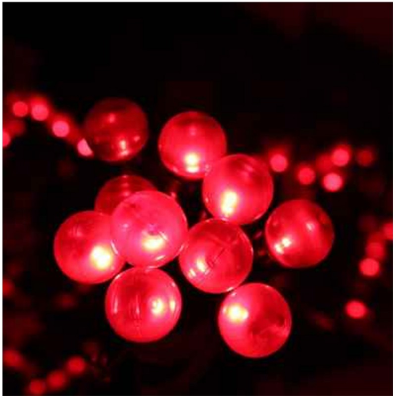 200 Large Red Berry Fairy Lights Indoor Outdoor Christmas Lights Lights